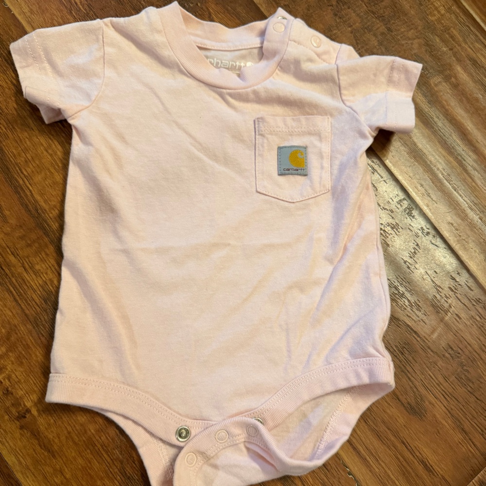 Carhartt Kids Light Pink Short Sleeve Tee